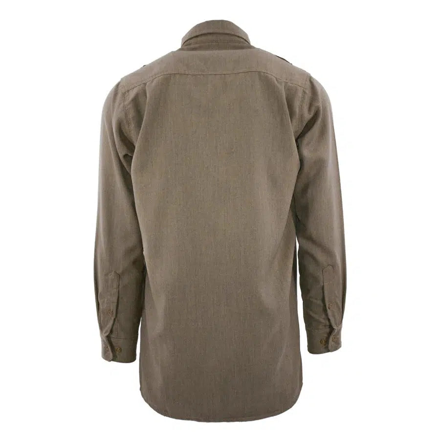 LAPCO FR DHS5KH Khaki 5.5oz. FR DH Air Work Shirt-Fire Retardant Shirts.com