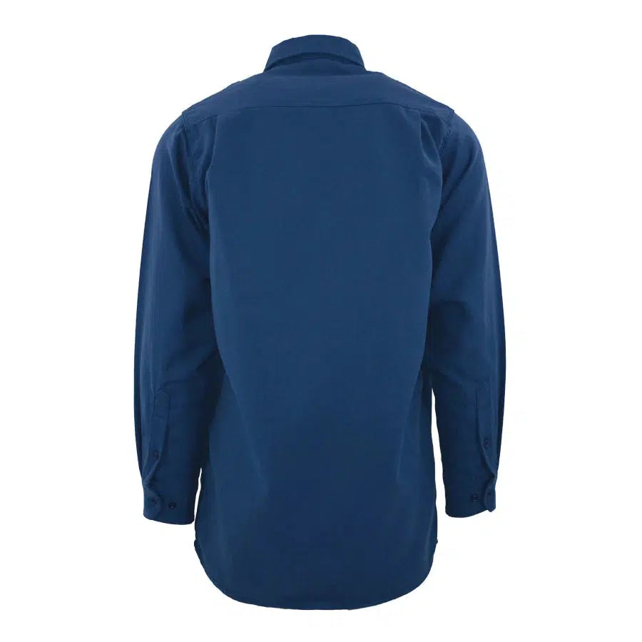 LAPCO FR DHS6RO Royal 6.5oz. FR DH Air Uniform Shirt-Fire Retardant Shirts.com