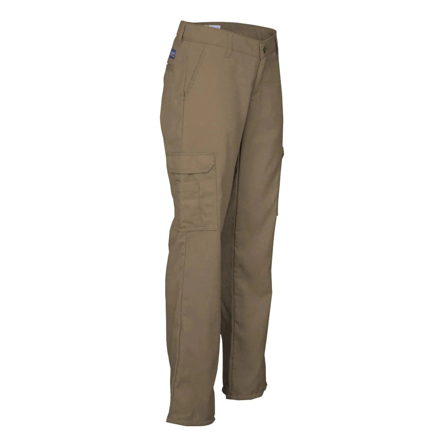 LAPCO FR L-PFRDHC6KH Khaki 6.5oz. Ladies FR DH Cargo Pants-Fire Retardant Shirts.com