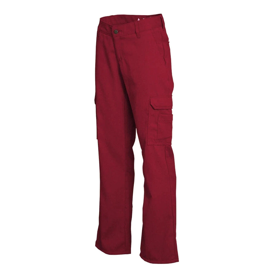 LAPCO FR L-PFRDHC6RE Red 6.5oz. Ladies FR DH Cargo Pants-Fire Retardant Shirts.com
