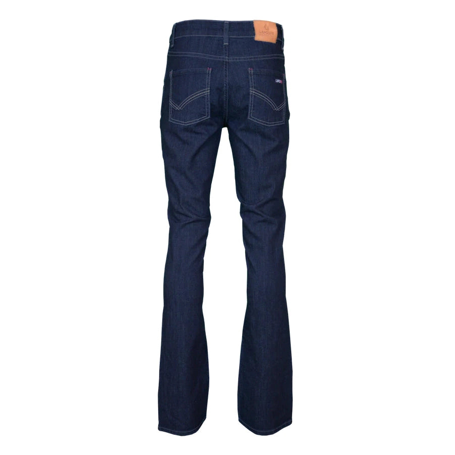 LAPCO FR L-PFRSD11M Indigo Denim 11oz. Ladies FR Comfort Stretch Jeans-Fire Retardant Shirts.com