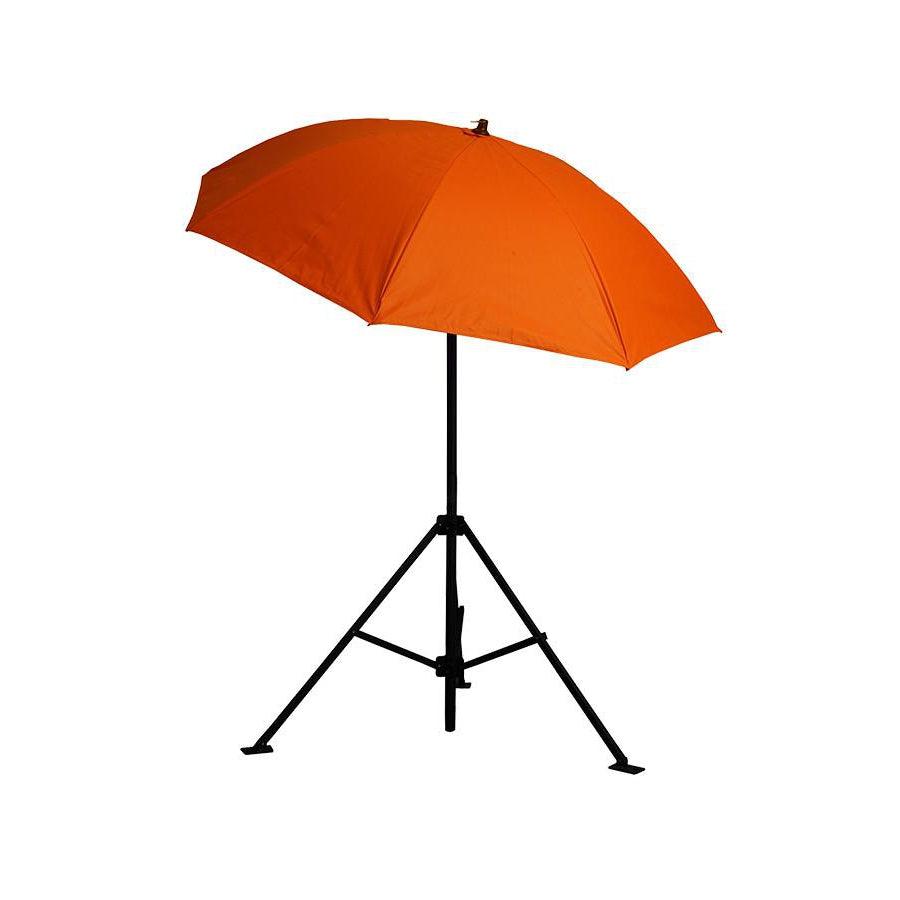 Lapco FR LAP-UM7FROX Vinyl Heavy-Duty Industrial Umbrella, Orange, 7'