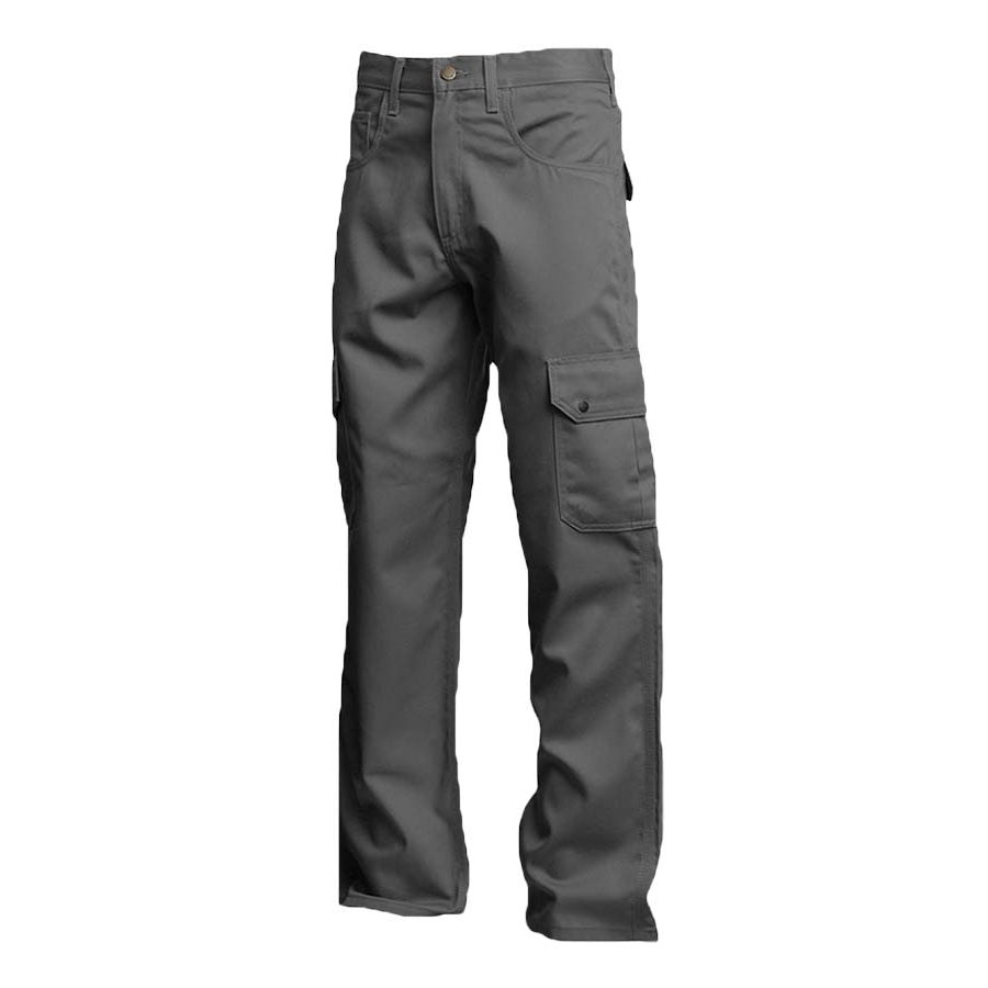 LAPCO FR P-INCGYT9 Gray 9oz. FR Cargo Pants-Fire Retardant Shirts.com
