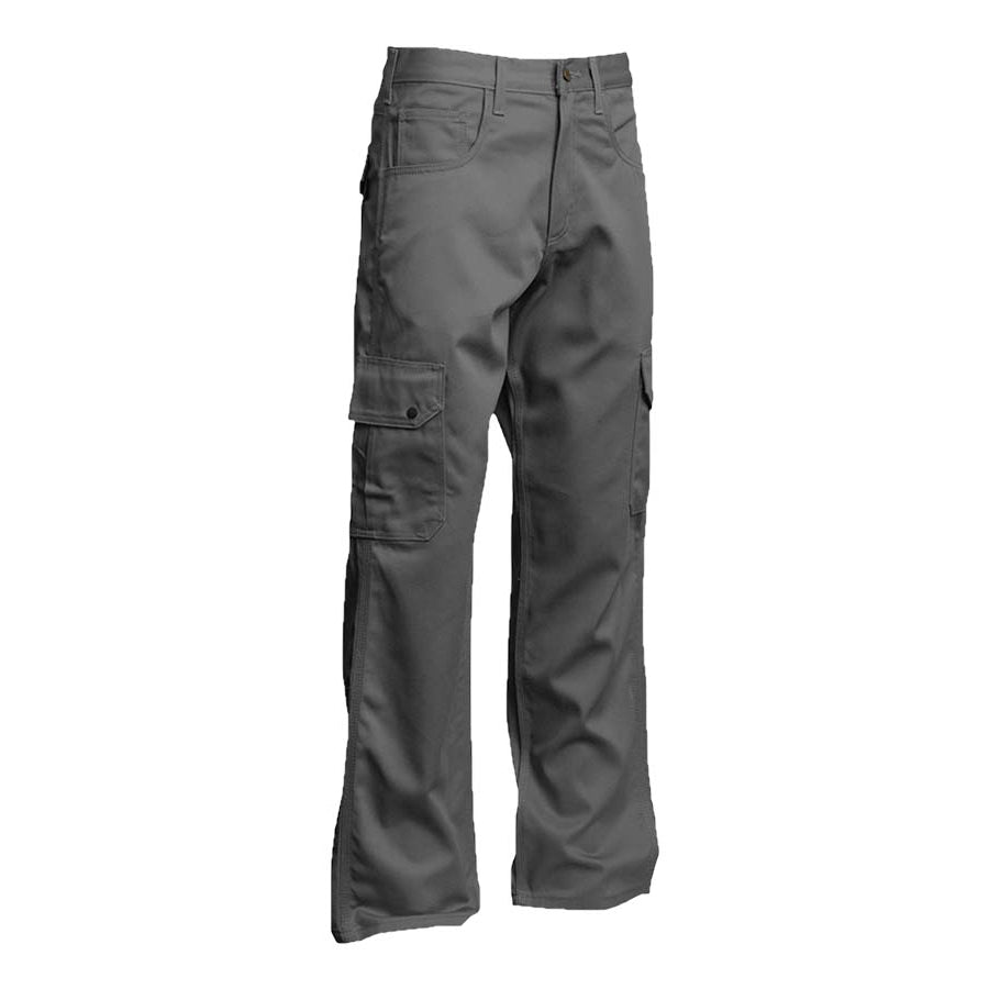 LAPCO FR P-INCGYT9 Gray 9oz. FR Cargo Pants-Fire Retardant Shirts.com