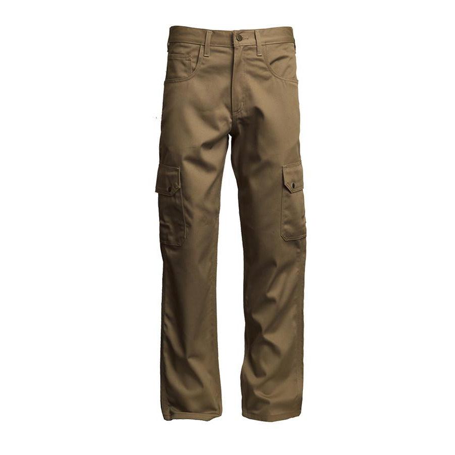 LAPCO FR P-INCKHT9 Khaki 9oz. FR Cargo Pants-Fire Retardant Shirts.com