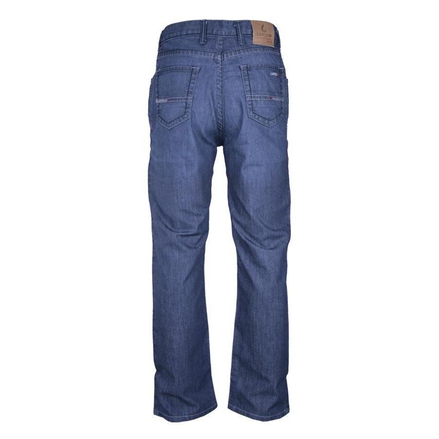 LAPCO FR P-INDFC11 Indigo Wash 11oz. FR Comfort Flex Jeans-Fire Retardant Shirts.com