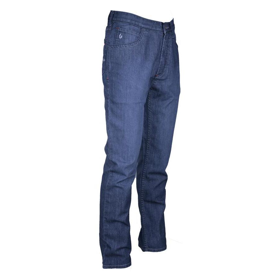 LAPCO FR P-INDFC11 Indigo Wash 11oz. FR Comfort Flex Jeans-Fire Retardant Shirts.com