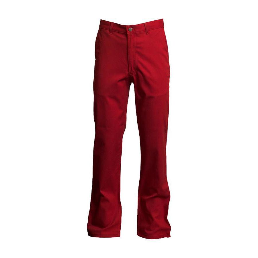 LAPCO FR P-IRE7 Red 7oz. FR Uniform Pants-Fire Retardant Shirts.com