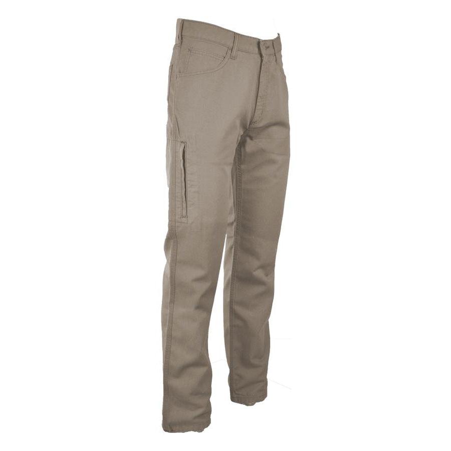 LAPCO FR P-BWCJ85KH Khaki 8.5oz. FR Canvas Jeans - Fire Retardant Shirts.com