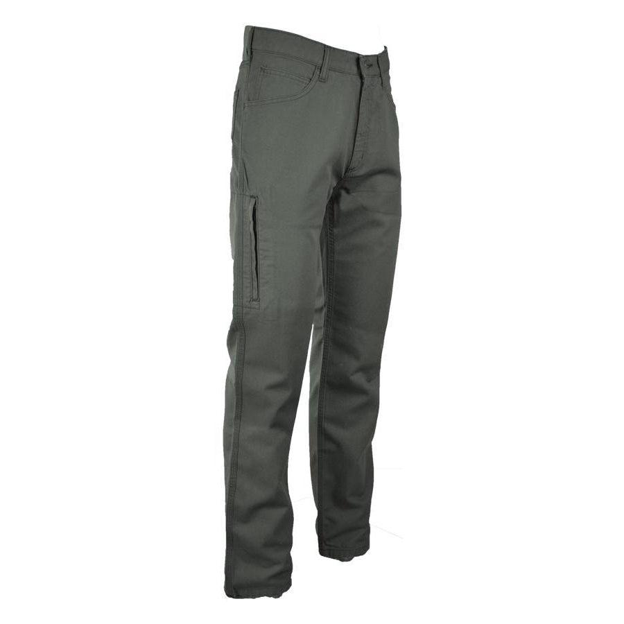 LAPCO FR P-BWCJ85MG Moss Green 8.5oz. FR Canvas Jeans - Fire Retardant Shirts.com
