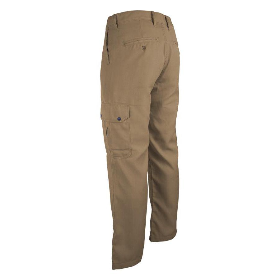 LAPCO FR P-DH6KHCP Khaki 6.5oz. FR Cargo Uniform Pants - Fire Retardant Shirts.com