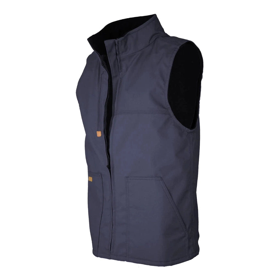 Lapco FR V-FRWS9NY Navy Fleece Lined Vest