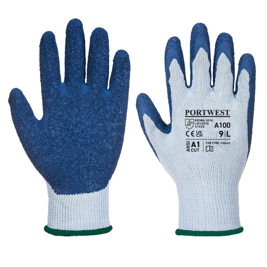 Portwest A100 - Grip Glove - Latex-Fire Retardant Shirts.com