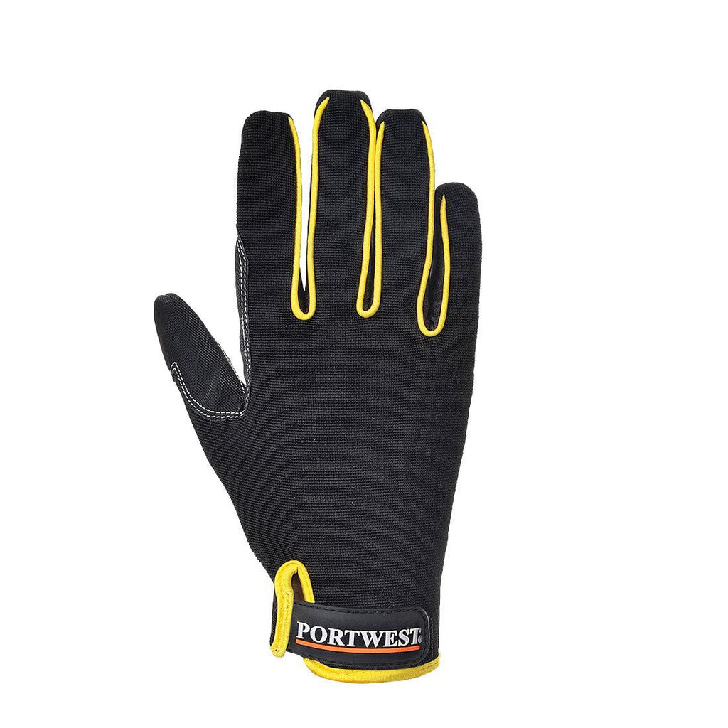 Portwest A730 - Supergrip - High Performance Gloves Black-Fire Retardant Shirts.com
