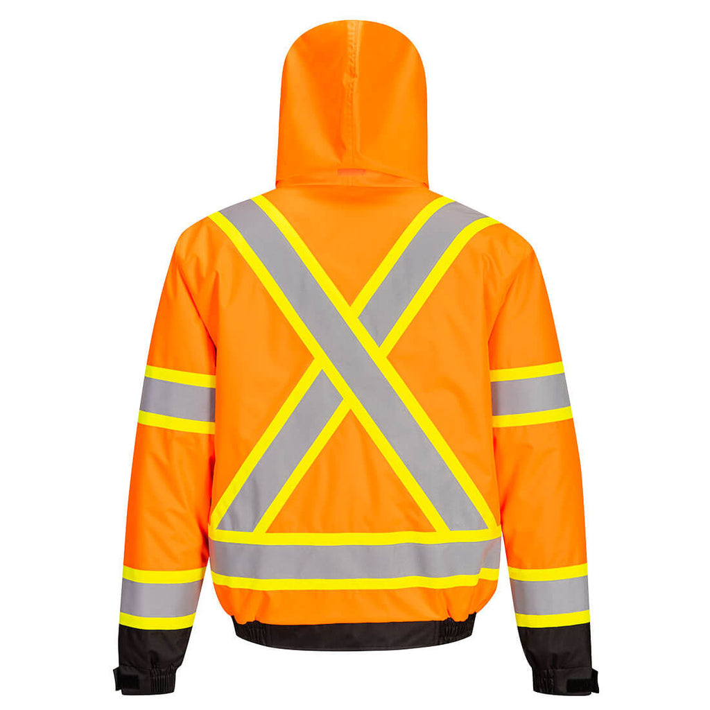 Portwest CA160 - Hi-Vis X Back Bomber Jacket-Fire Retardant Shirts.com