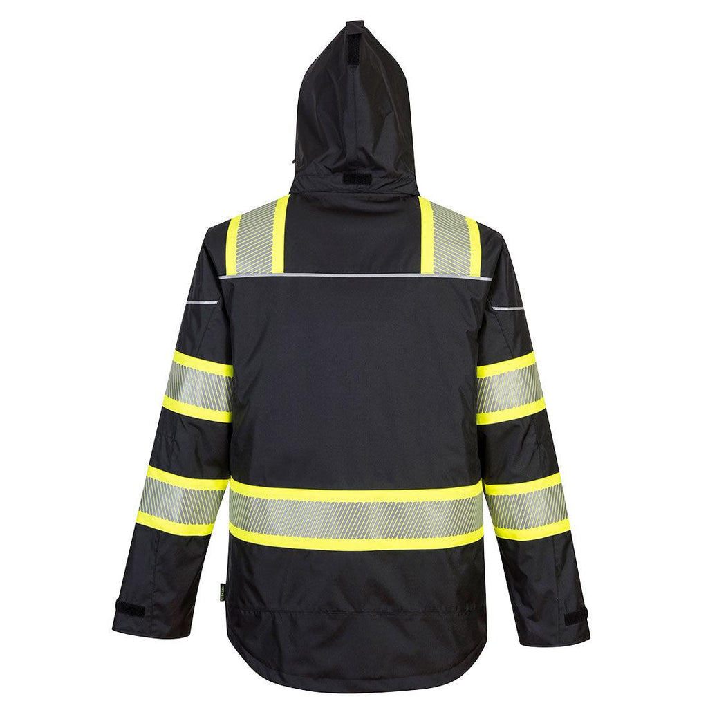Portwest F144 - Iona Plus Winter Jacket Black-Fire Retardant Shirts.com