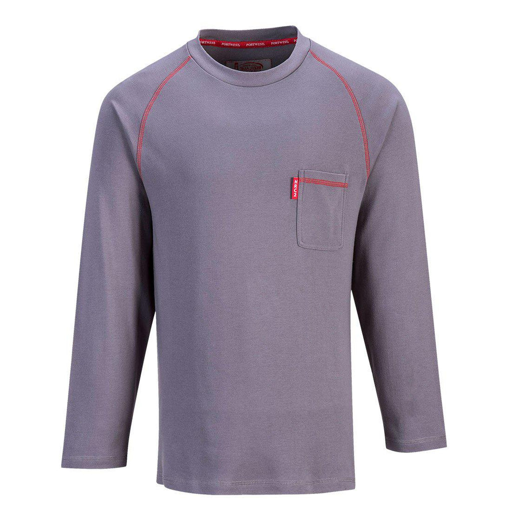 Portwest FR01 - Bizflame FR Crew Neck-Fire Retardant Shirts.com