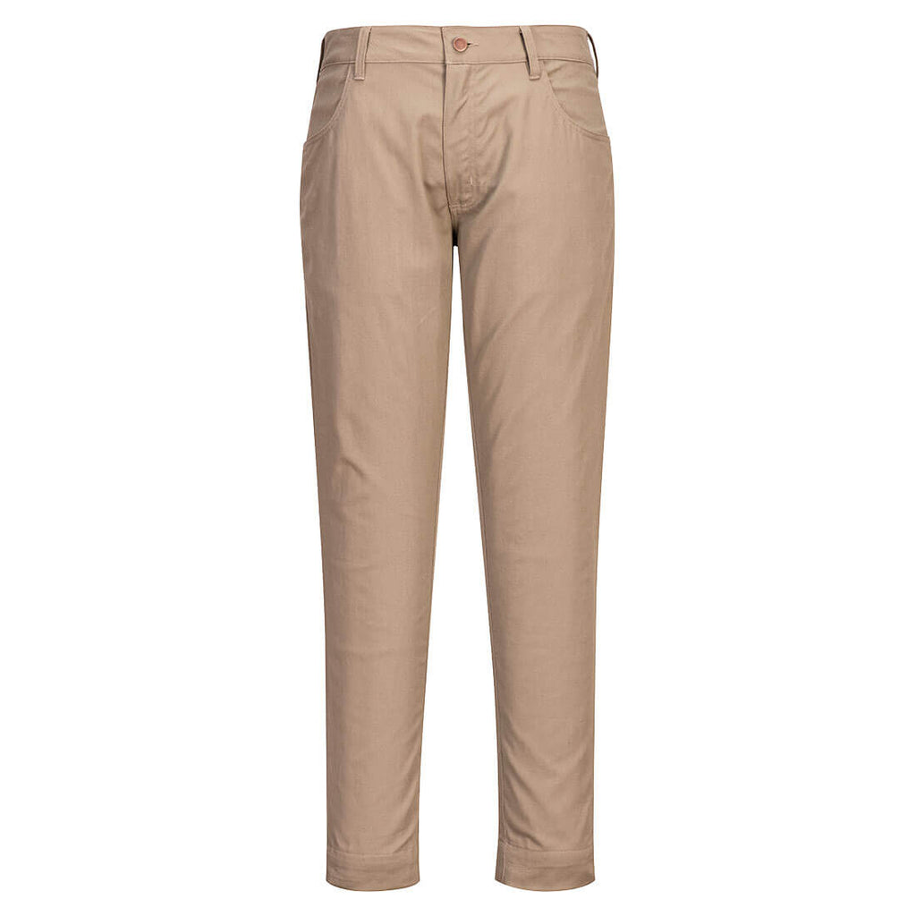 Portwest FR404 - FR Stretch Pants Khaki-Fire Retardant Shirts.com