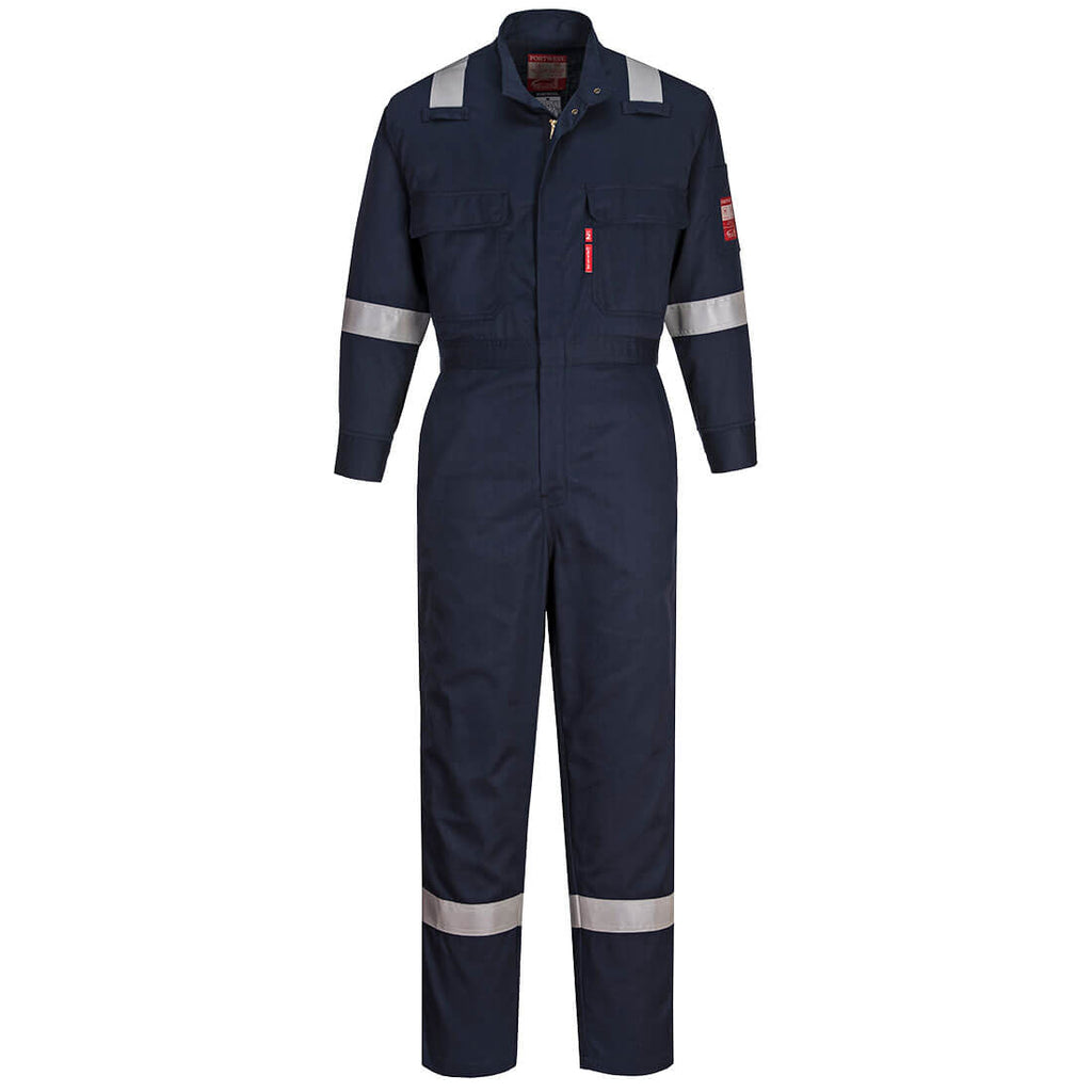 Portwest FR FR504 - Bizflame 88/12 Women's Coverall Navy-Fire Retardant Shirts.com