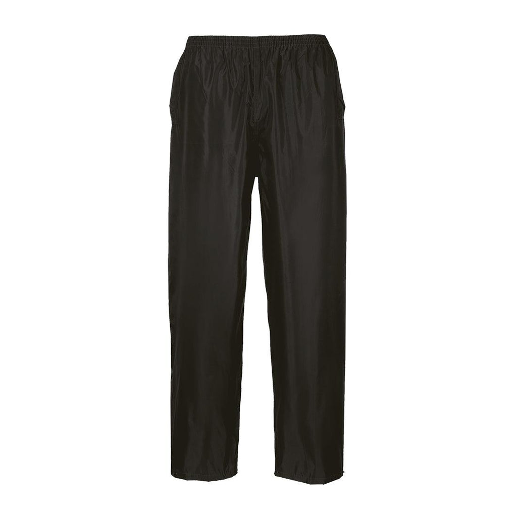 Portwest S441 - Classic Rain Pants Black-Fire Retardant Shirts.com