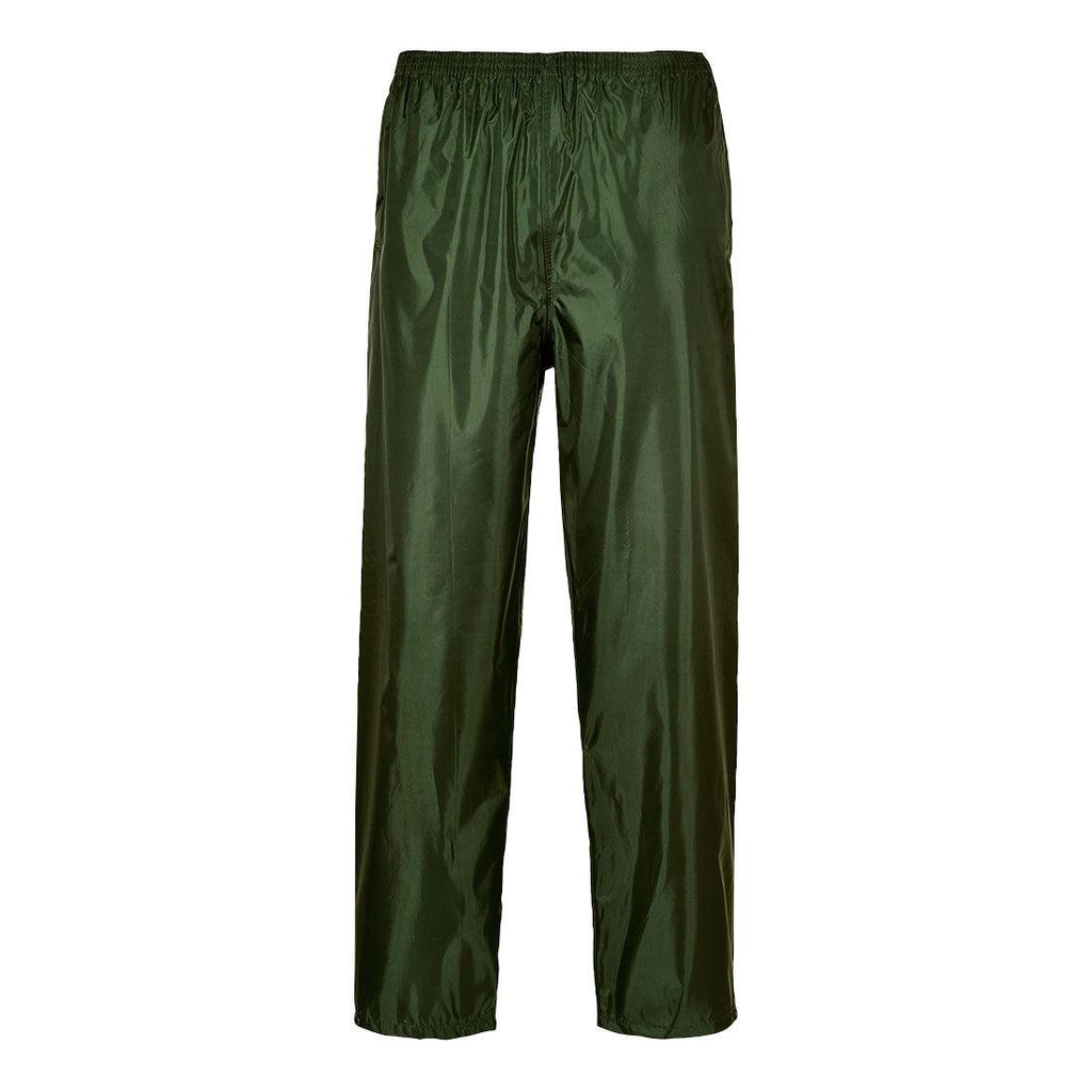 Portwest S441 - Classic Rain Pants Olive Green-Fire Retardant Shirts.com