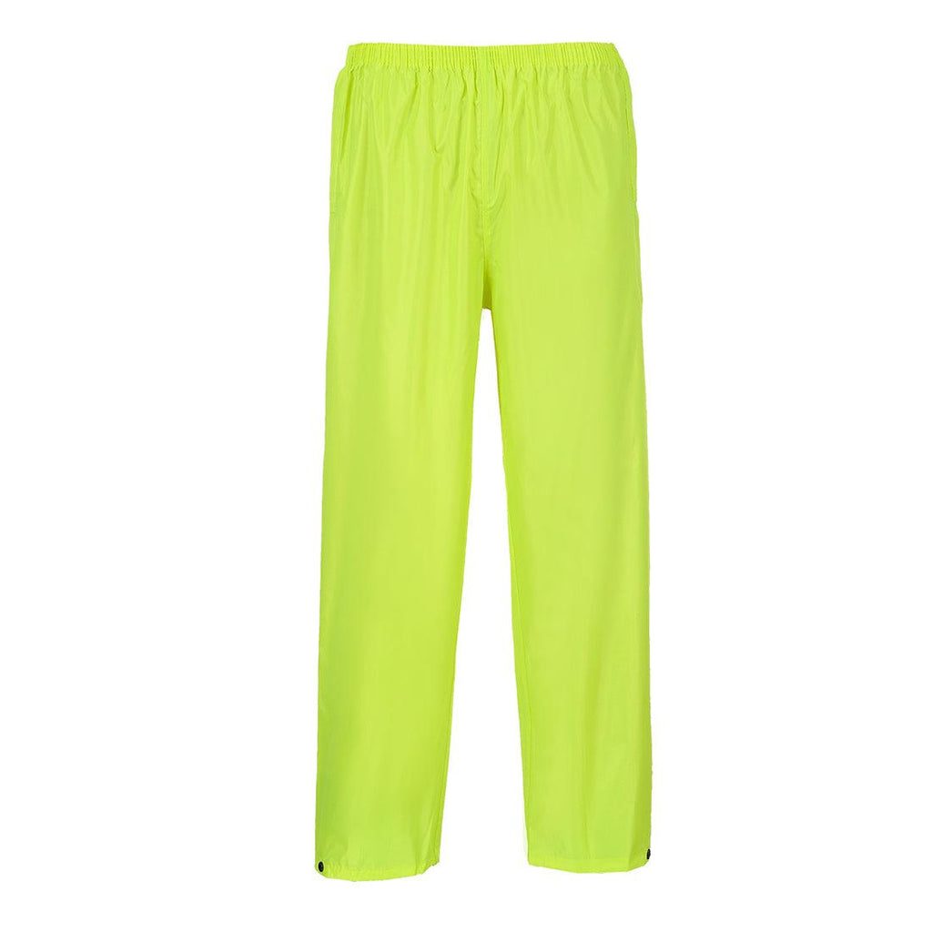 Portwest S441 - Classic Rain Pants Yellow-Fire Retardant Shirts.com