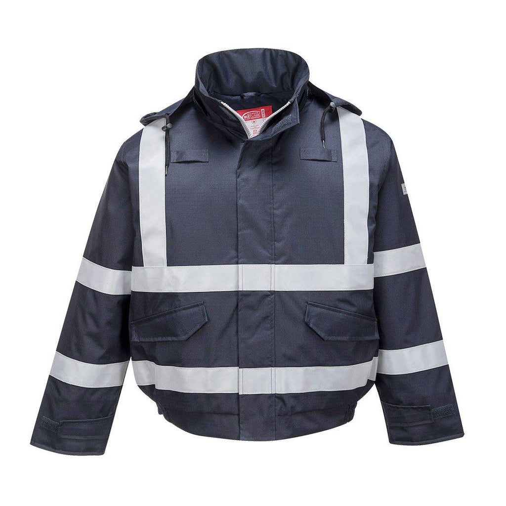 Portwest S783 - Bizflame Rain FR Bomber Jacket-Fire Retardant Shirts.com