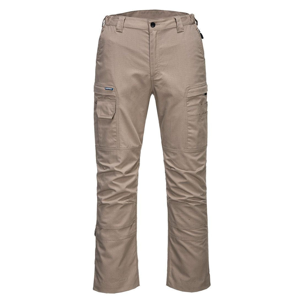 Portwest T802 - KX3 Ripstop Stretch Pants Sand-Fire Retardant Shirts.com