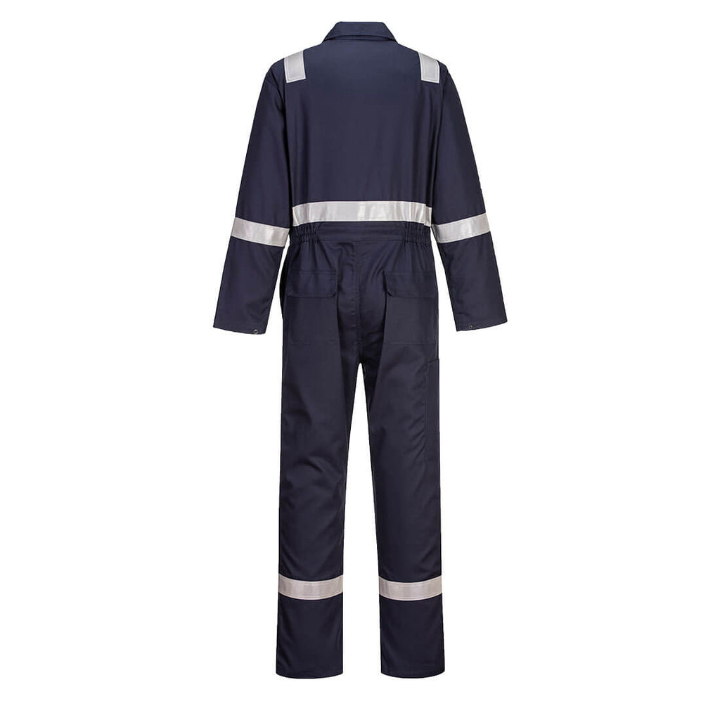 Portwest FR UBIZ8 - Bizweld Coverall Navy-Fire Retardant Shirts.com