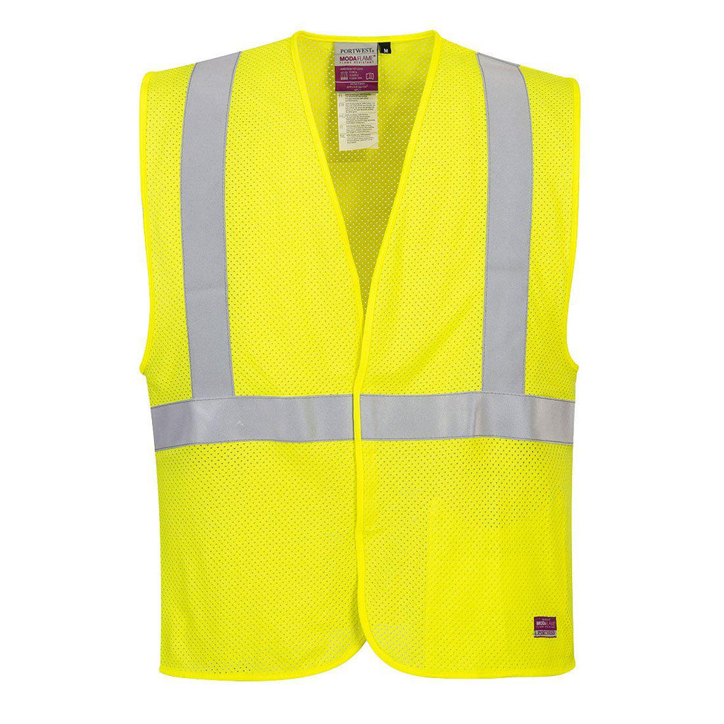 Portwest UMV21 - ARC Rated FR Mesh Vest-Fire Retardant Shirts.com