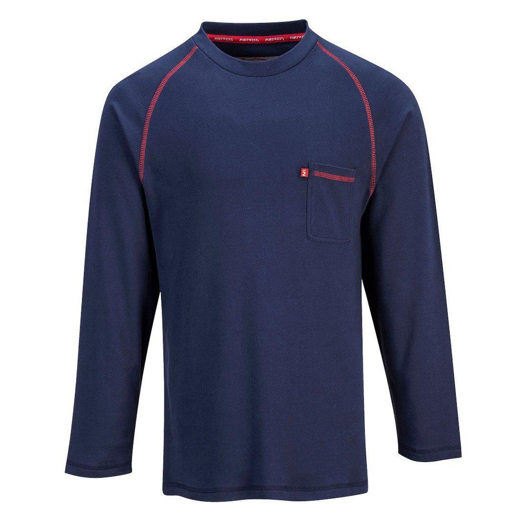 Portwest FR FR01 - Bizflame FR Crew Neck-Fire Retardant Shirts.com
