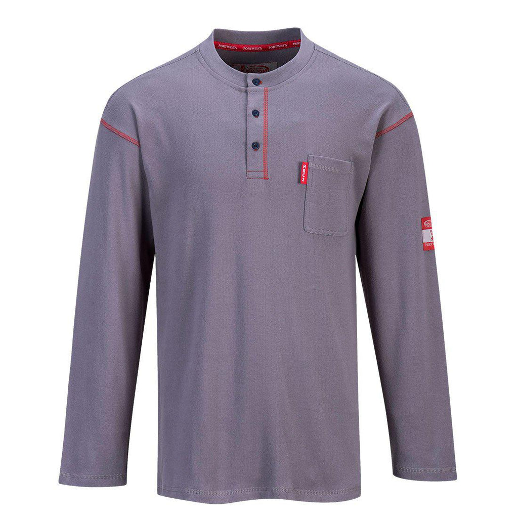 Portwest FR FR02 - Bizflame FR Henley-Fire Retardant Shirts.com