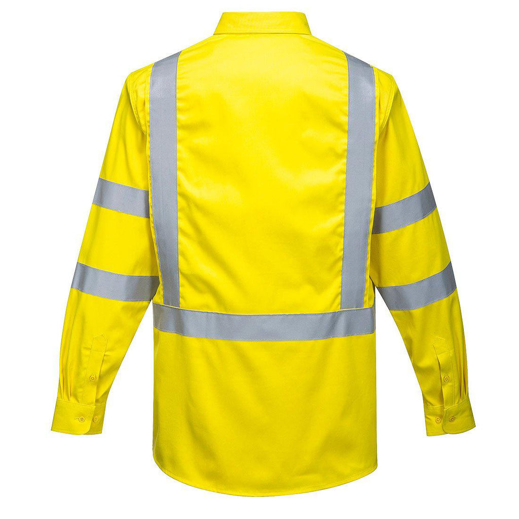 Portwest FR95 - Bizflame 88/12 FR Hi-Vis Shirt-Fire Retardant Shirts.com