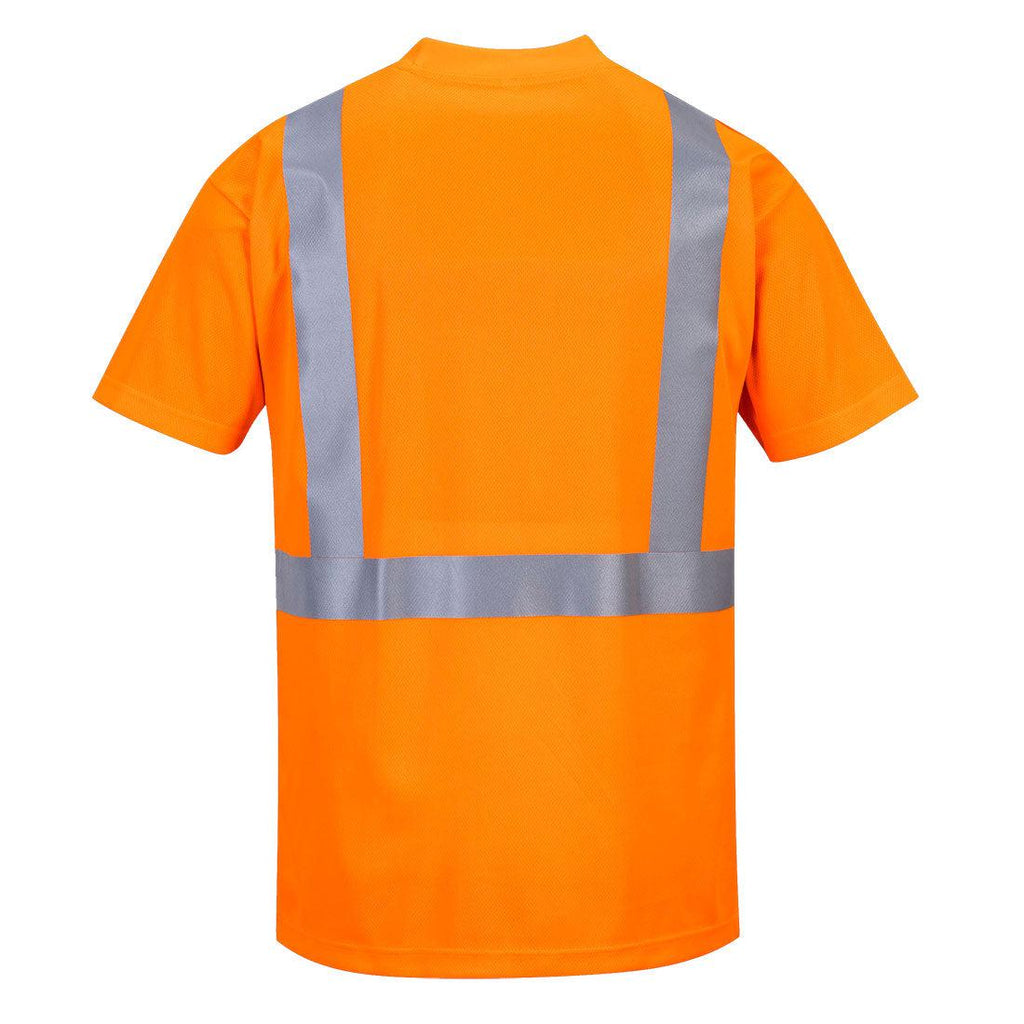 Portwest S190 - Hi-Vis Pocket T-Shirt-Fire Retardant Shirts.com