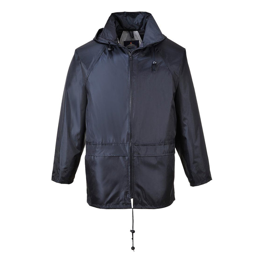 Portwest FR US440 - Classic Rain Jacket Navy-Fire Retardant Shirts.com