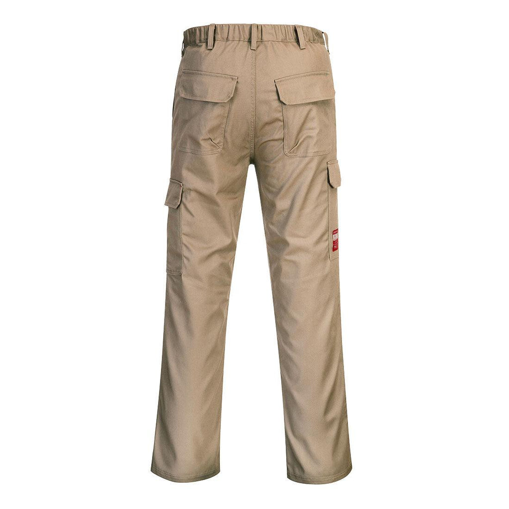 Portwest BZ31 - Bizweld FR Cargo Pants Khaki
