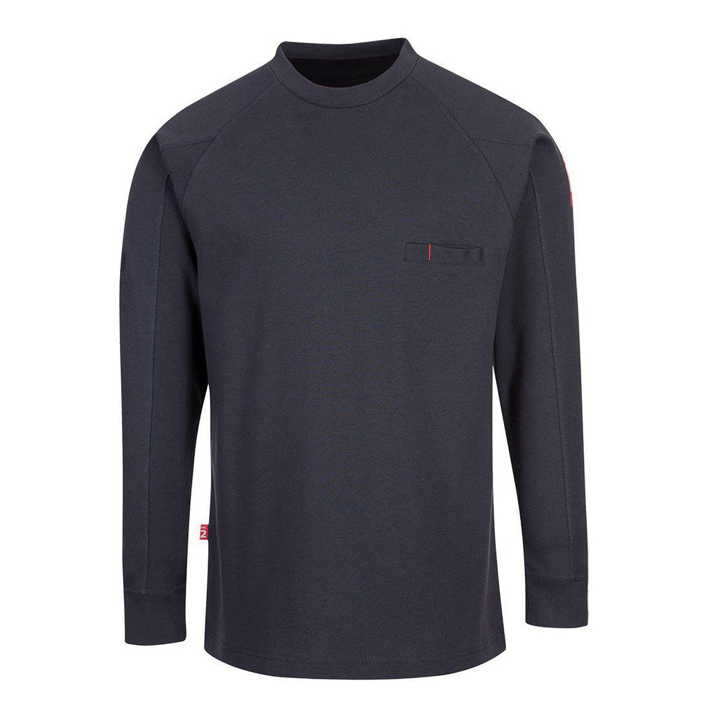 Portwest FR33 - FR Antistatic Crew Neck - Navy