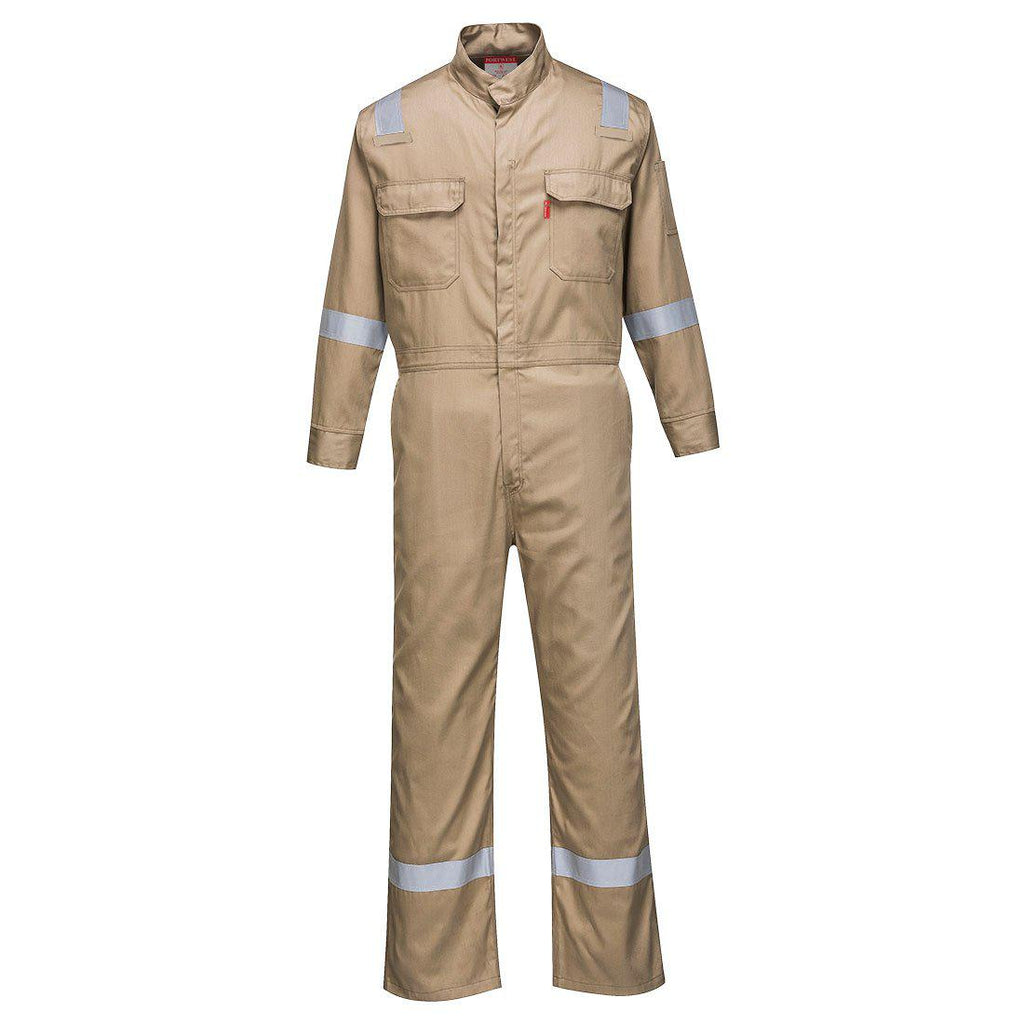 Portwest FR94 - Bizflame 88/12 Iona FR Coverall - Khaki