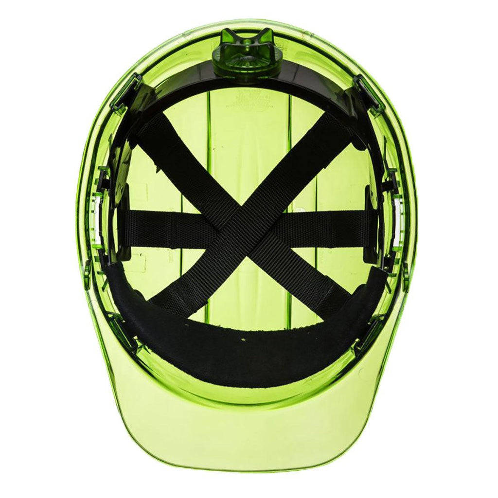 Portwest PV60 - Peak View Ratchet Hard Hat Vented Green