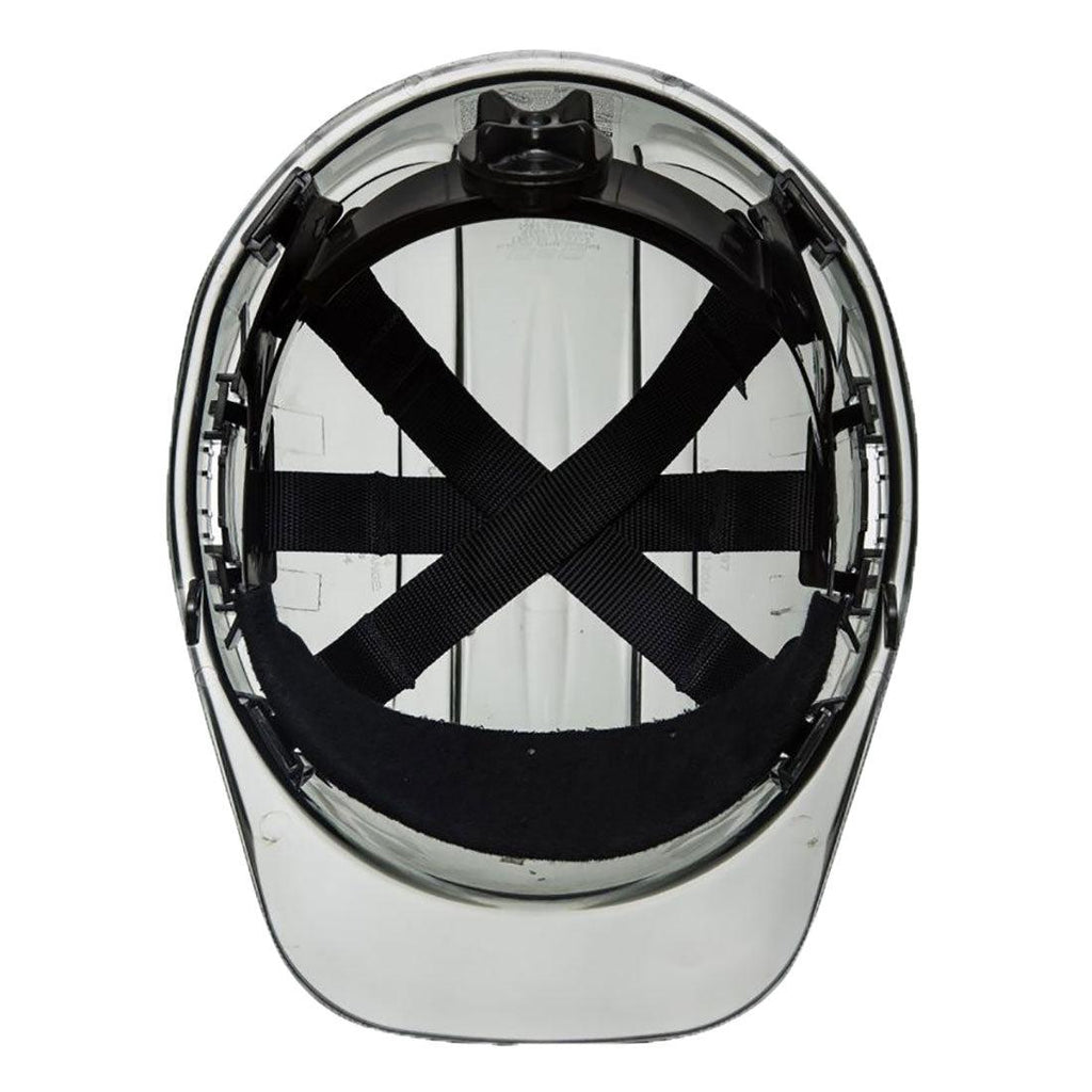 Portwest PV60 - Peak View Ratchet Hard Hat Vented Smoke