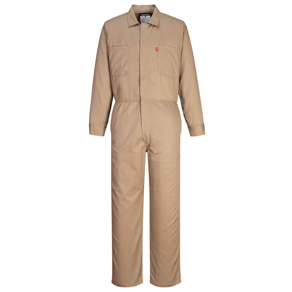 Portwest UFR87KHR KHAKI - Bizflame 88/12 Classic FR Coverall