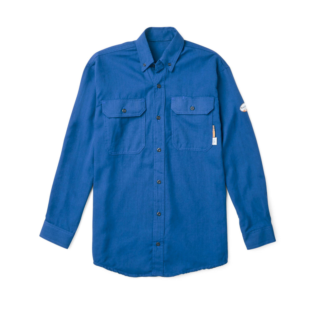 Rasco FR FR1344CB Cobalt DH Air Uniform Shirt-Fire Retardant Shirts.com