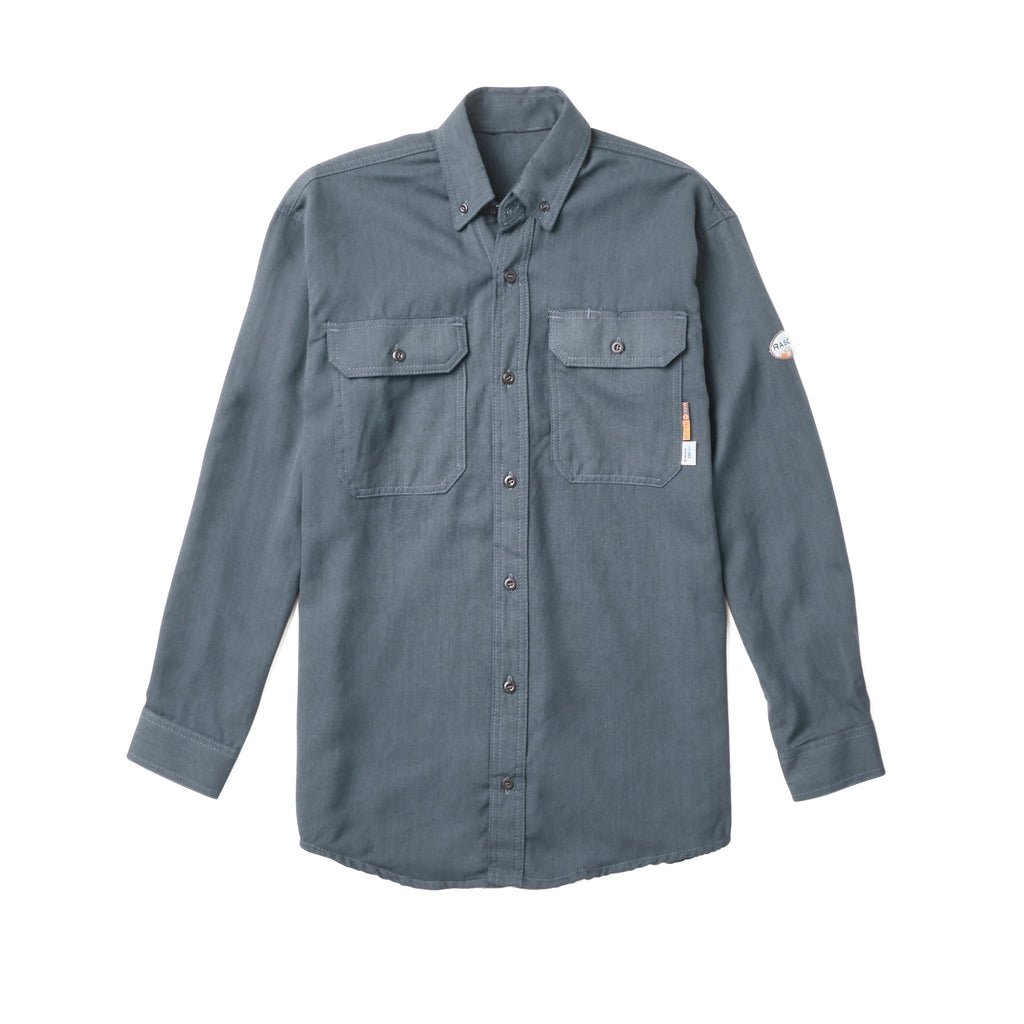 Rasco FR FR1344CH Charcoal DH Air Uniform Shirt - CLOSEOUT-Fire Retardant Shirts.com