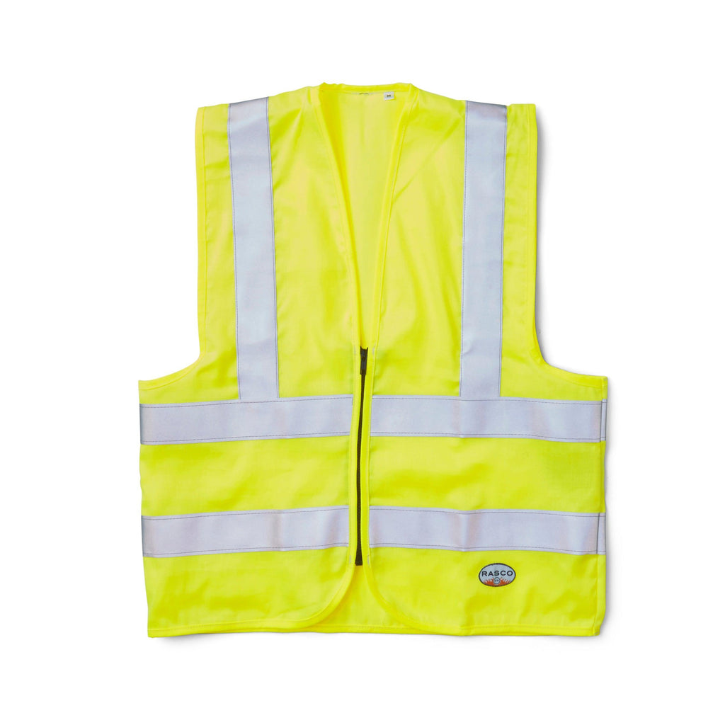Rasco FR FR1503YH Hi-Vis FR Vest-Fire Retardant Shirts.com