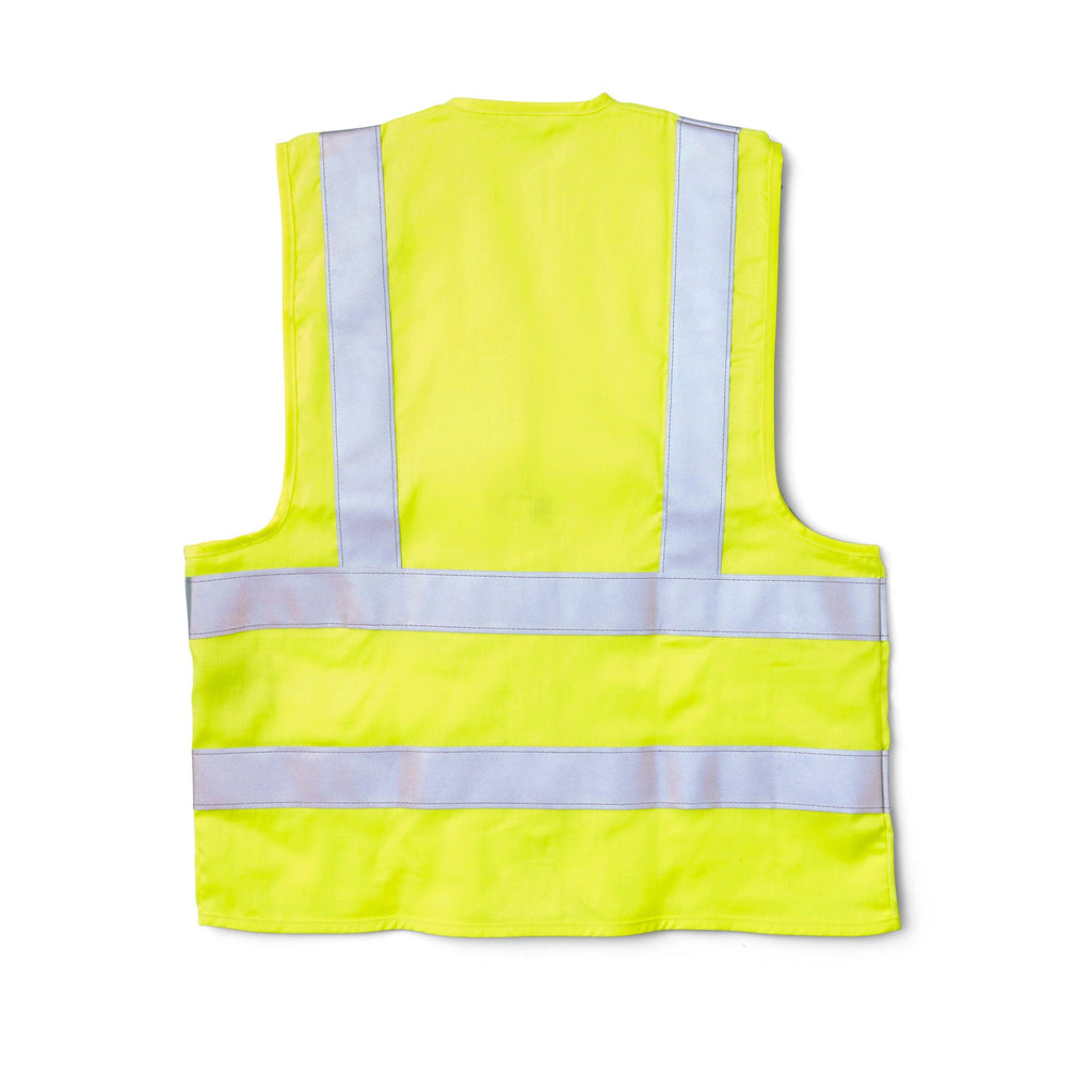 Rasco FR FR1603YH Hi-Vis FR Vest with Pockets-Fire Retardant Shirts.com