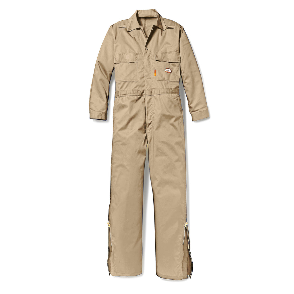 Rasco FR FR2836TN Tan GlenGuard Coverall-Fire Retardant Shirts.com
