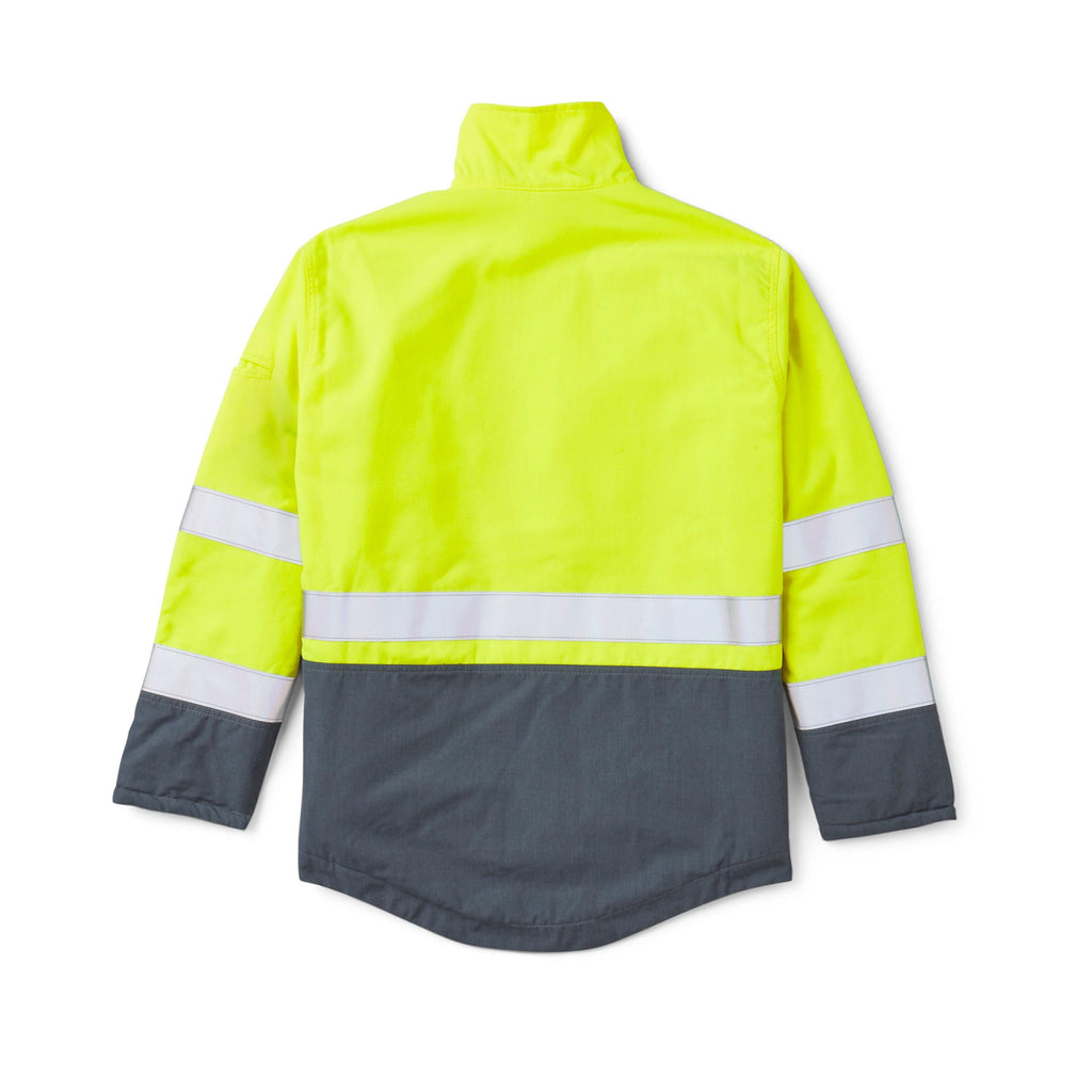 Rasco FR FR8840GY/YH GlenGuard Color Block Field Jacket-Fire Retardant Shirts.com