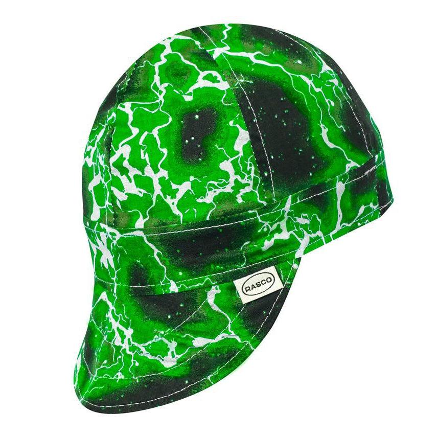 Rasco FR Non-FR Welding Caps - Lightning Pattern-Fire Retardant Shirts.com