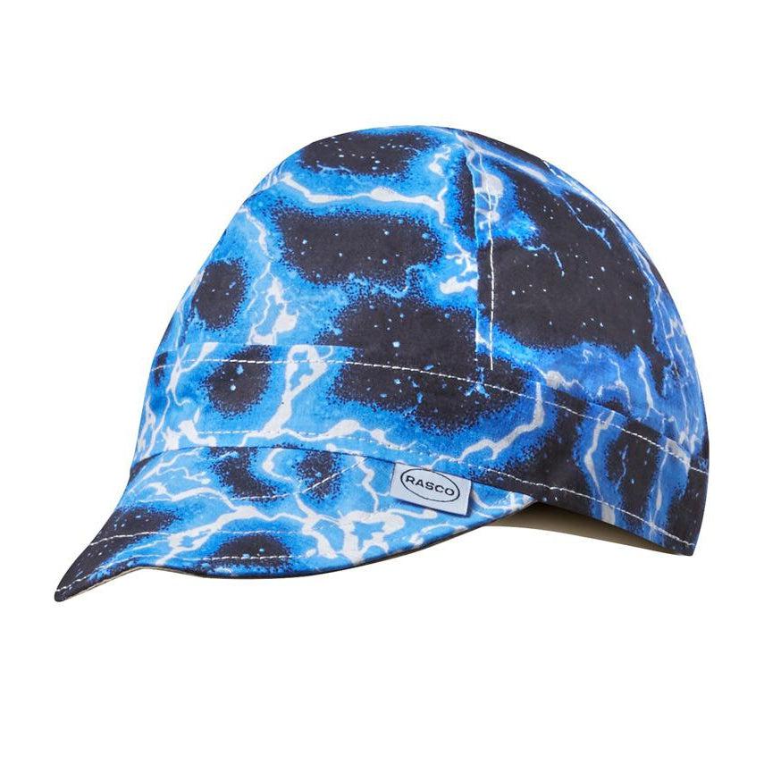 Rasco FR Non-FR Welding Caps - Lightning Pattern-Fire Retardant Shirts.com