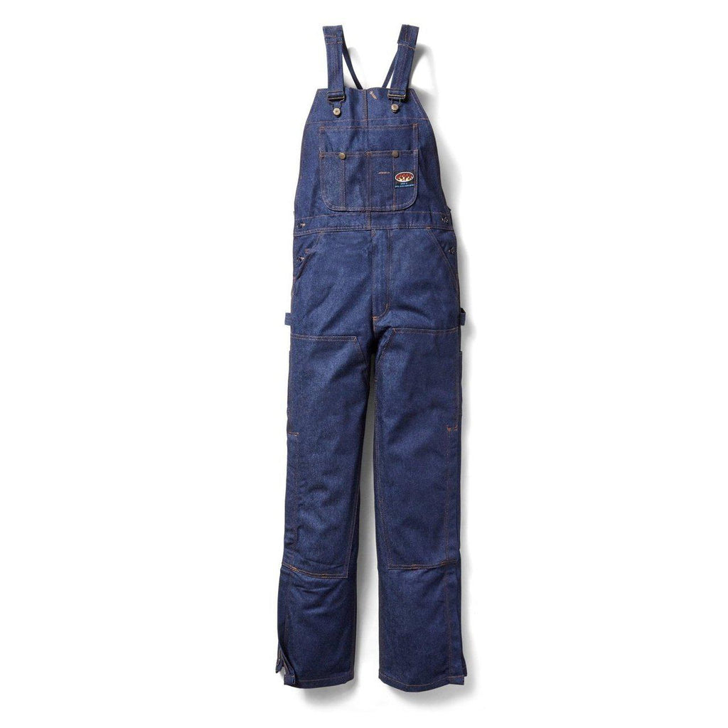 Rasco FR FR2322DN Blue Denim Bib Overall - Fire Retardant Shirts.com